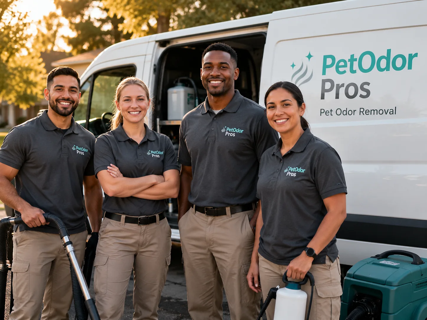 Pet Odor Removal team serving Long Island, VA